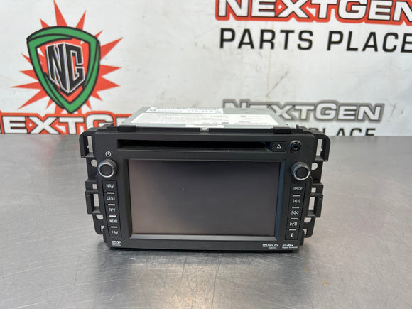 2012 GMC SIERRA DENALI 2500HD XM RADIO DISPLAY,NAV,CD PLAYER,AUX 22856825 OEM #534