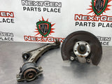 2008 MUSTANG GT500 RH PASSENGER SIDE WHEEL HUB AND CONTROL ARM SET OEM #345