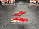 04-06 PONTIAC GTO HOOD HINGE SET TORRID RED OEM #1438