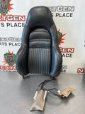 97-04 C5 CORVETTE RH PASSENGER UPPER SPORT SEAT CUSHION BLK OEM #581