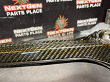 04-07 CADILLAC CTS-V ORIGINAL TESLA CARBON FIBER STRUT TOWER BRACE BAR COVER #1587