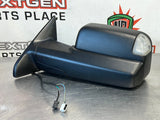 2010 DODGE RAM LH DRIVER SIDE DOOR TOW MIRROR OEM 55372071AF #332