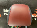 2024 FORD MUSTANG GT FRONT RH/LH HEADREST LEATHER W RED STITCH OEM #1226
