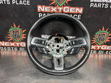 2015 FORD MUSTANG GT STEERING WHEEL W PADDLE SHIFTERS OEM #1434