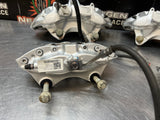 2011 CADILLAC CTS V FRONT 6 PISTON / REAR 4 PISTON BREMBO CALIPER SET OEM #1305