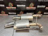2011 FORD MUSTANG GT500 FORD RACING SINGLE TIP MUFFLERS #1348