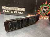 2012 GMC SIERRA 2500 CREW CAB WOOD FRONT & REAR POWER WINDOW SWITCHES OEM #1294