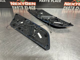 2017 FORD MUSTANG GT LH RH SIDE HOOD VENT SCOOPS GUARD OEM #1079