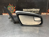 2013 FORD MUSTANG GT RH PASSENGER SIDE VIEW MIRROR WHITE OEM #1588