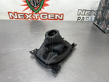 2010 CAMARO SS SHIFTER BOOT BLK W WHITE STITCH OEM #535