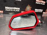 2019 CAMARO SS LH DRIVER SIDE VIEW MIRROR RED OEM 84503197 #1126