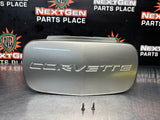 97- 04 C5 CORVETTE FRONT LICENSE PLATE COVER PEWTER OEM 10256977 #1150