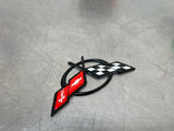 97-04 C5 CORVETTE REAR DECKLID TRUNK EMBLEM OEM #651