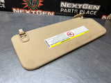 2014 GMC SIERRA 2500HD TAN SUN VISORS OEM #1202