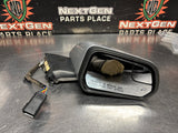 2016 FORD MUSTANG GT RH DRIVER SIDE VIEW MIRROR SILVER OEM #1630