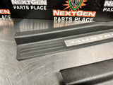 2014 FORD MUSTANG GT LH AND RH ILLUMINATED DOOR SILL TRIM SET OEM #1253