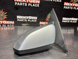 2011 FORD MUSTANG GT LH DRIVER SIDE VIEW MIRROR SILVER OEM #1081