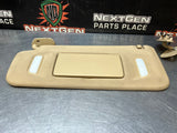 2014 GMC SIERRA 2500HD TAN SUN VISORS OEM #1202