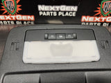 10-15 CAMARO SS DOME LIGHT W GARAGE DOOR OPENER/SUNROOF 92235706 OEM #982
