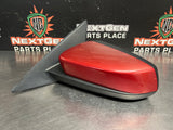 2012 FORD MUSTANG GT LH DRIVER SIDE VIEW MIRROR RED CANDY OEM #1315