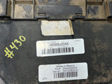 2012 DODGE RAM 6.7 CUMMINS G56 MANUAL TOTAL POWER INTERGRATED FUSE BOX  OEM #430