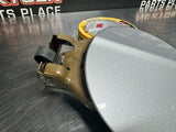 10-14 FORD MUSTANG GT FUEL DOOR GAS LID TANK COVER SILVER OEM #1081