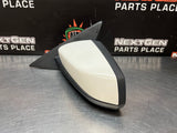 2011 FORD MUSTANG GT LH DRIVER SIDE VIEW MIRROR WHITE OEM #1111