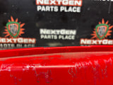 97- 04 C5 CORVETTE FRONT LICENSE PLATE COVER TORCH RED OEM 10256977 #1303
