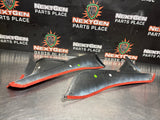 04-06 PONTIAC GTO CENTER CONSOLE TRIM PANELS RED OEM #1306