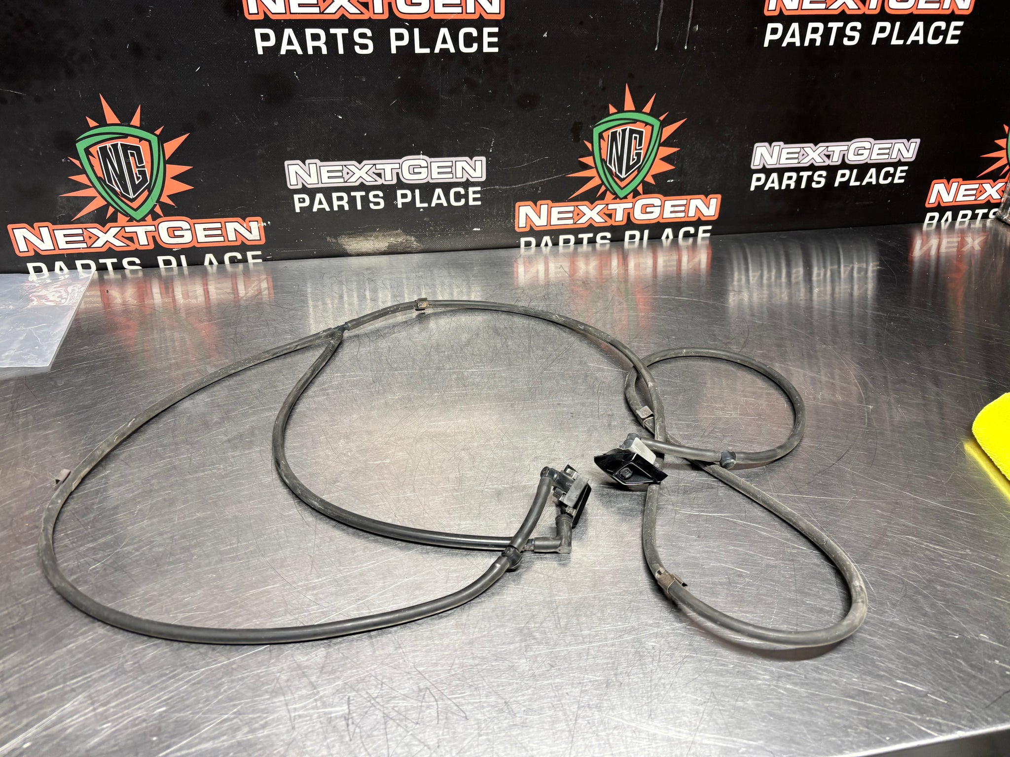 2014 CADILLAC CTS-V COUPE HEADLIGHT SPRAYER NOZZLES W LINES