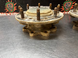 2012 GMC SIERRA FRONT BRAKE HUB ROTOR SPACER ADAPTERS 8 LUG 25807435 OEM #1172