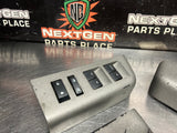 2011 FORD F250 6.7 LH AND RH FRONT AND REAR DOOR WINDOW SWITCH SET OEM #1582
