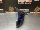 10-14 FORD MUSTANG GT RH PASSENGER SIDE VIEW MIRROR KONA BLUE OEM #1175
