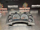 2011 GMC SIERRA 2500 DIESEL INSTRUMENT CLUSTER W BEZEL OEM #1047