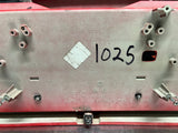 04-06 PONTIAC GTO LICENSE PLATE TRUNK FILLER PANEL TORRID RED OEM  #1025
