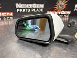 2017 FORD MUSTANG GT LH DRIVER SIDE VIEW MIRROR WHITE OEM #1127