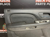 2011 GMC DENALI 1500 LH DRIVER REAR LEATHER DOOR PANEL OEM #889
