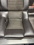 2013 FORD MUSTANG GT CALIFORNIA SPECIAL REAR LEATHER SEATS WITH SUEDE OEM #1176