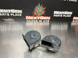 2011 FORD MUSTANG GT FACTORY DUAL HORNS WITH BRACKET OEM #828