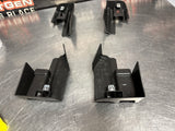 11-14 MUSTANG GT DRIVER/PASSENGER SEAT TRACK COVERS OEM #1542