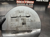 2015 FORD MUSTANG GT FUEL DOOR GAS LID TANK COVER MAGNETIC GRAY METALLIC OEM 950