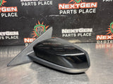 2011 FORD MUSTANG GT LH DRIVER SIDE VIEW MIRROR BLCK OEM #1557