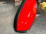 2011 FORD MUSTANG GT LH DRIVER SIDE VIEW MIRROR RED OEM #1348