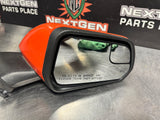 2015 FORD MUSTANG GT RH PASSENGER SIDE VIEW MIRROR ORANGE OEM #688