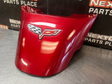 05 - 13 C6 CORVETTE CONVERTIBLE CRYSTAL RED CENTER CONSOLE WATERFALL OEM #1266