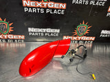 2007 C6 CORVETTE PASSENGER RH SIDE MIRROR VICTORY RED OEM #1255