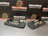 2014 CADILLAC CTS V COUPE FRONT SUN VISORS OEM #1233