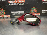 05 - 13 C6 CORVETTE RH PASSENGER SIDE MIRROR MONTEREY RED OEM #1549