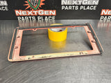 05-13 C6 CORVETTE PAINTED REAR LICENSE PLATE FRAME OEM 12499515 #1194