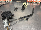 2012 CADILLAC CTS V COUPE TRUNK RELEASE LATCH WITH CABLES/ KEY OEM 13501988 #1592